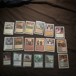 Magic The Gathering (deckmaster) Cards