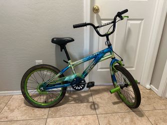 Genesis BMX Bike Blue Green