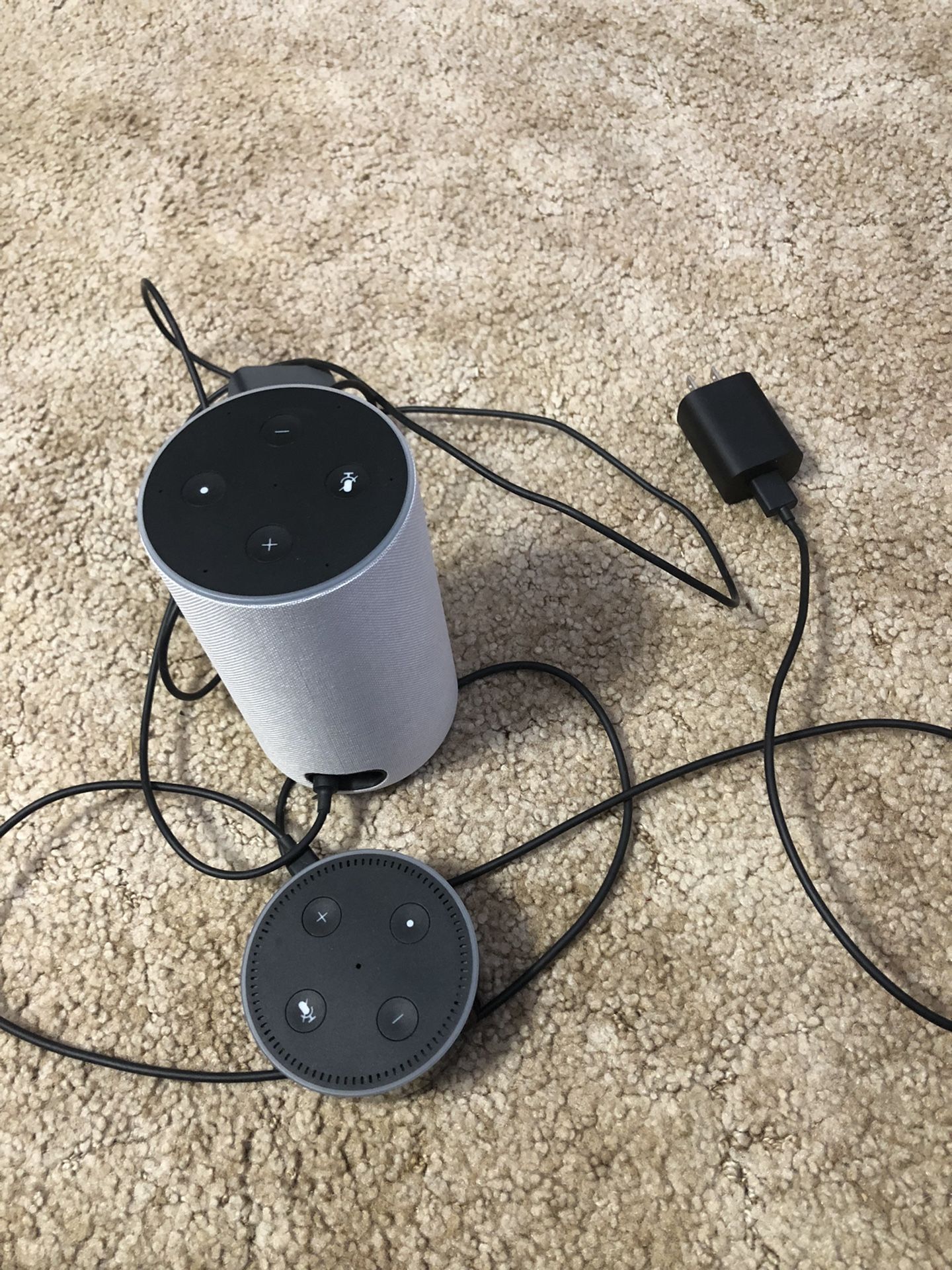 Amazon Echo and Echo dot.