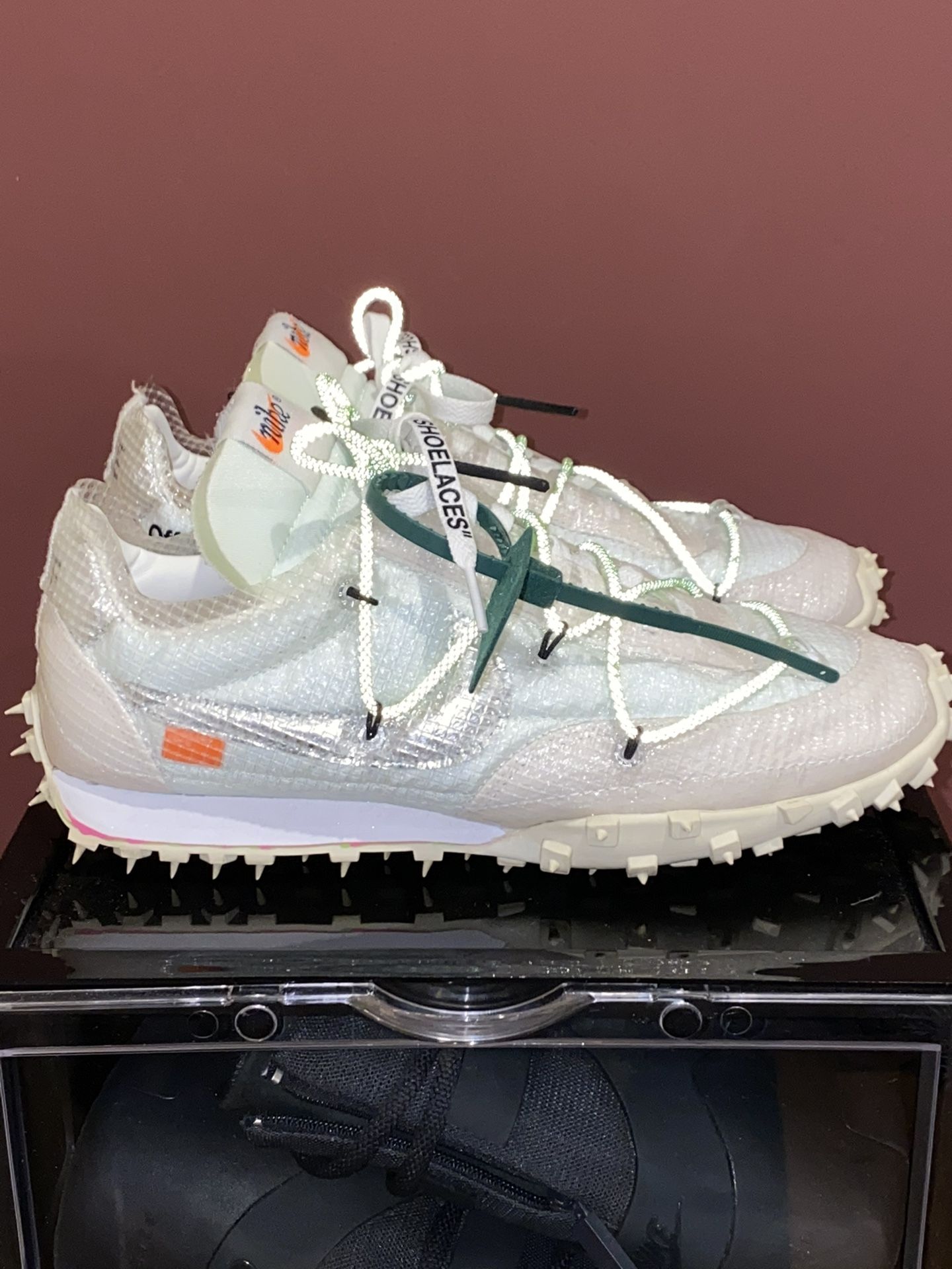 Nike Waffle Racer Off White (Men's Women's 10)