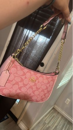 Pink Coach Teri Bag