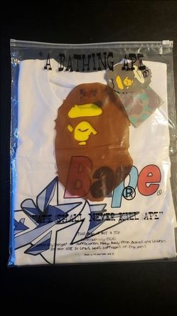 L Bape T-shirt with shooting star