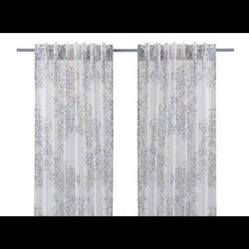 IKEA Semi-Sheer Curtain Panels