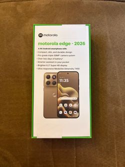 New - Motorola Edge 2026 Martini Olive 128GB (Cricket Wireless) 1 Year Warranty