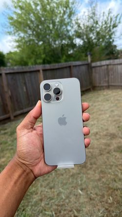 iphone 15 pro max unlocked/ replacement phone from apple no box
