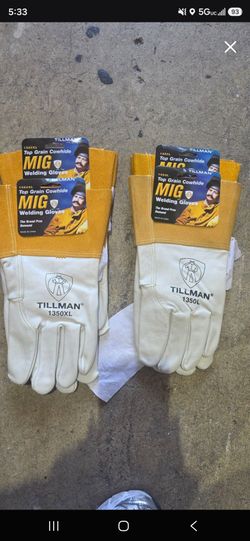 Welding gloves 2  for$20 4 for$40 tillman