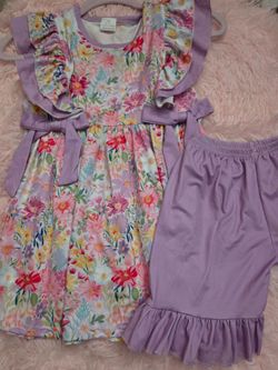 Girls outift set size 7-8