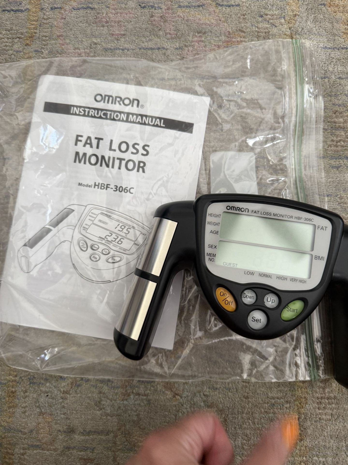 OMRON HBF-306C Body Fat Loss Monitor