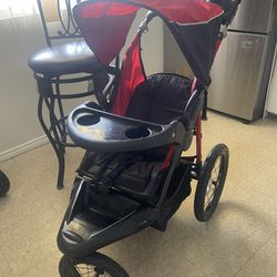 Baby Trend Xcel-R8 Jogging Stroller - Ruby Red