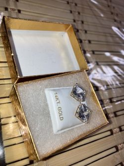 14K Diamond Earrings