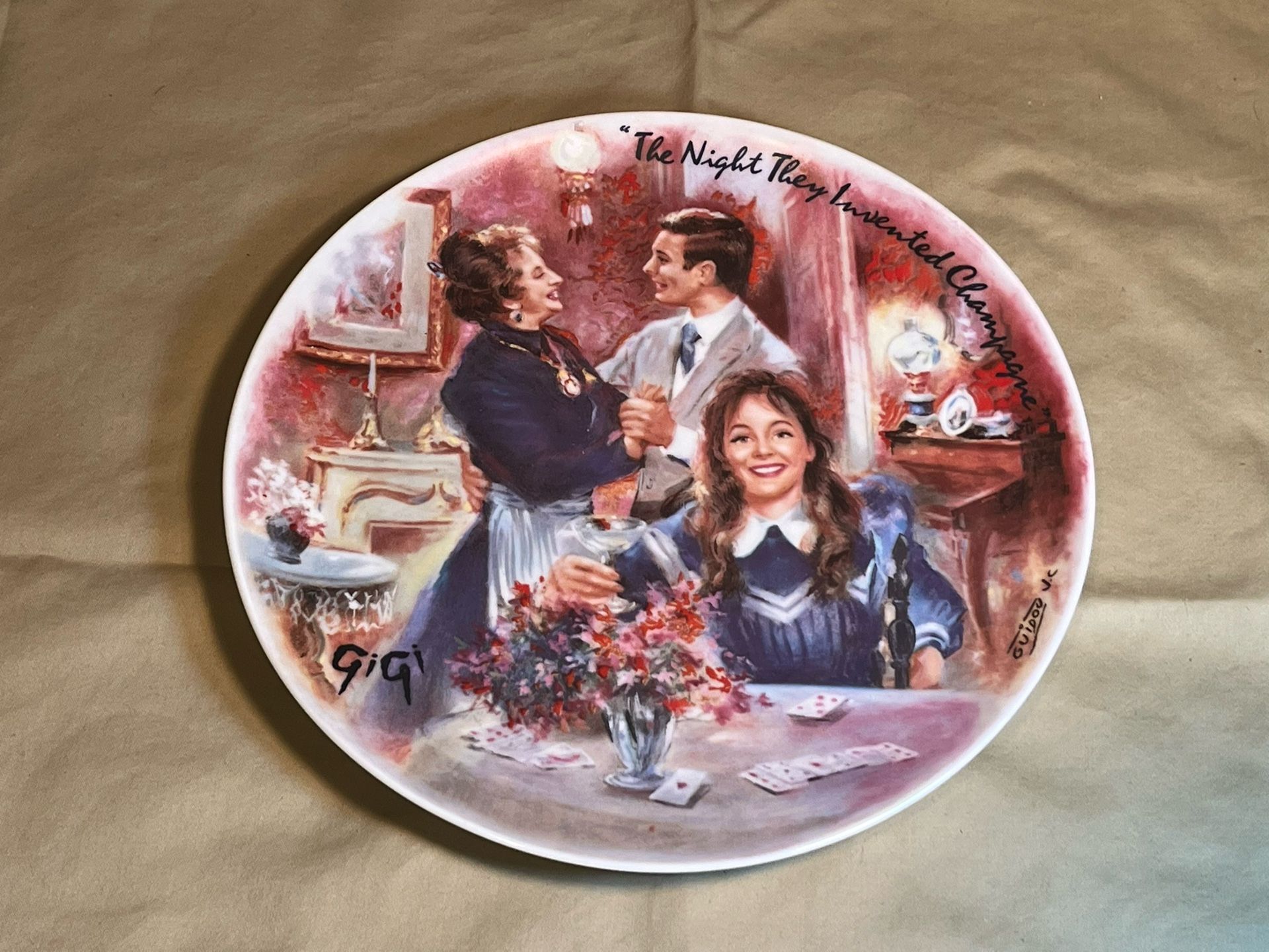 The Night They Invented Champagne Collector Plate