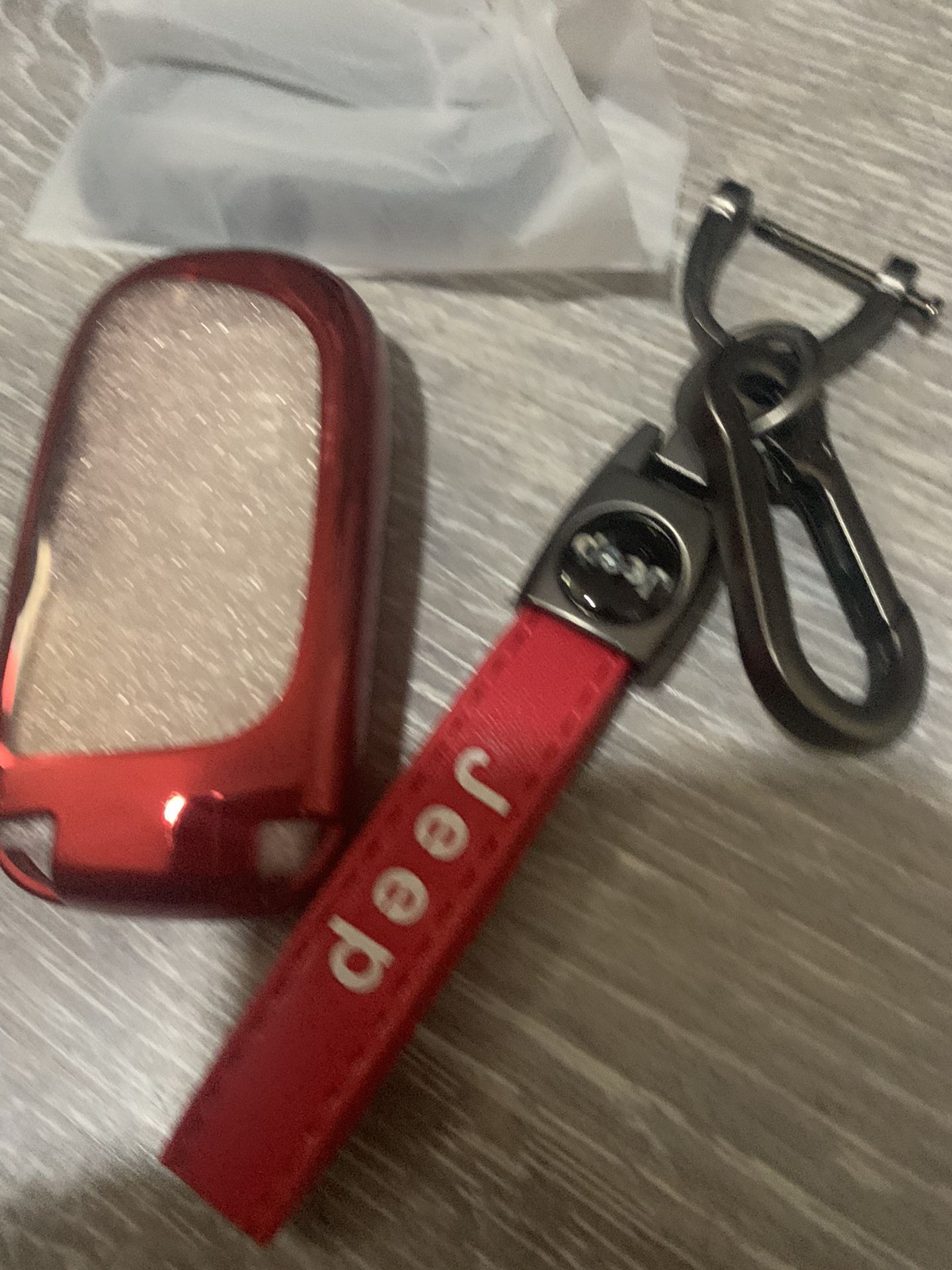 Jeep car Keychain set new  With remote 