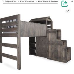Twin Fort Loft Bed   #not free#