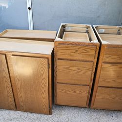 Kitchen  top and bottom cabinets