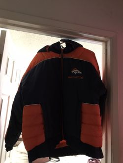 Old School Denver Broncos throw back jacket