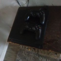 PS4 With Dual Controllers