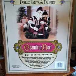 This Is Fabric Santa And Friends  30.00