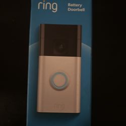 Ring Battery Doorbell with Head-to-Toe HD Video, Live View with 2-Way Talk, and Motion Detection and Alerts - Satin Nickel