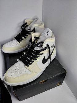 Air Jordan 1 Mid "Coconut Milk" Women's 12.  Mens 10.5. Brand New. No Box.