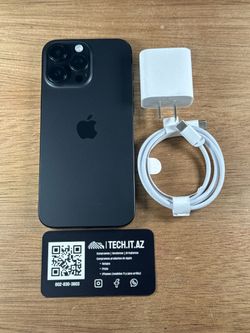 📱 iPhone 16 Pro Max | 256GB | Black Titanium | Cricket Only