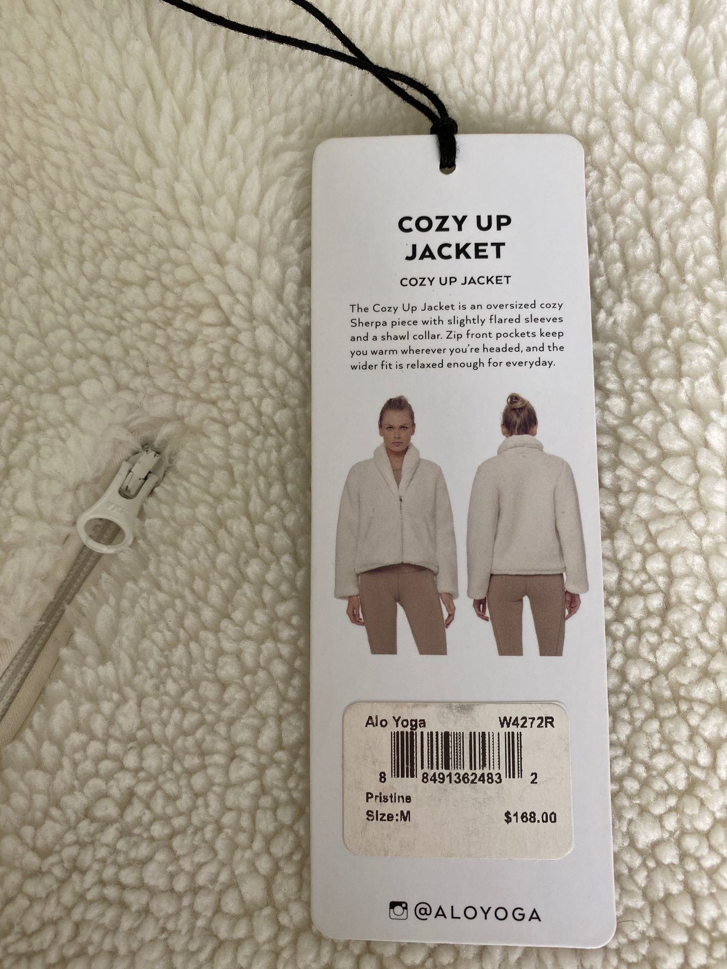 Alo Jacket “ cozy up jacket”