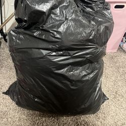 Big Trash Bag Full Of Women’s S/m Clothing 