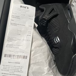 Jordan Retro 4 Black Cat (11.5)