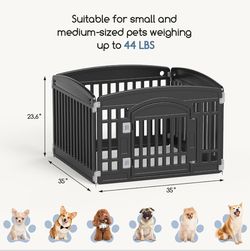 Plastic Dog Playpen