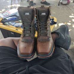 Cody James Steal Toe Work Boots 