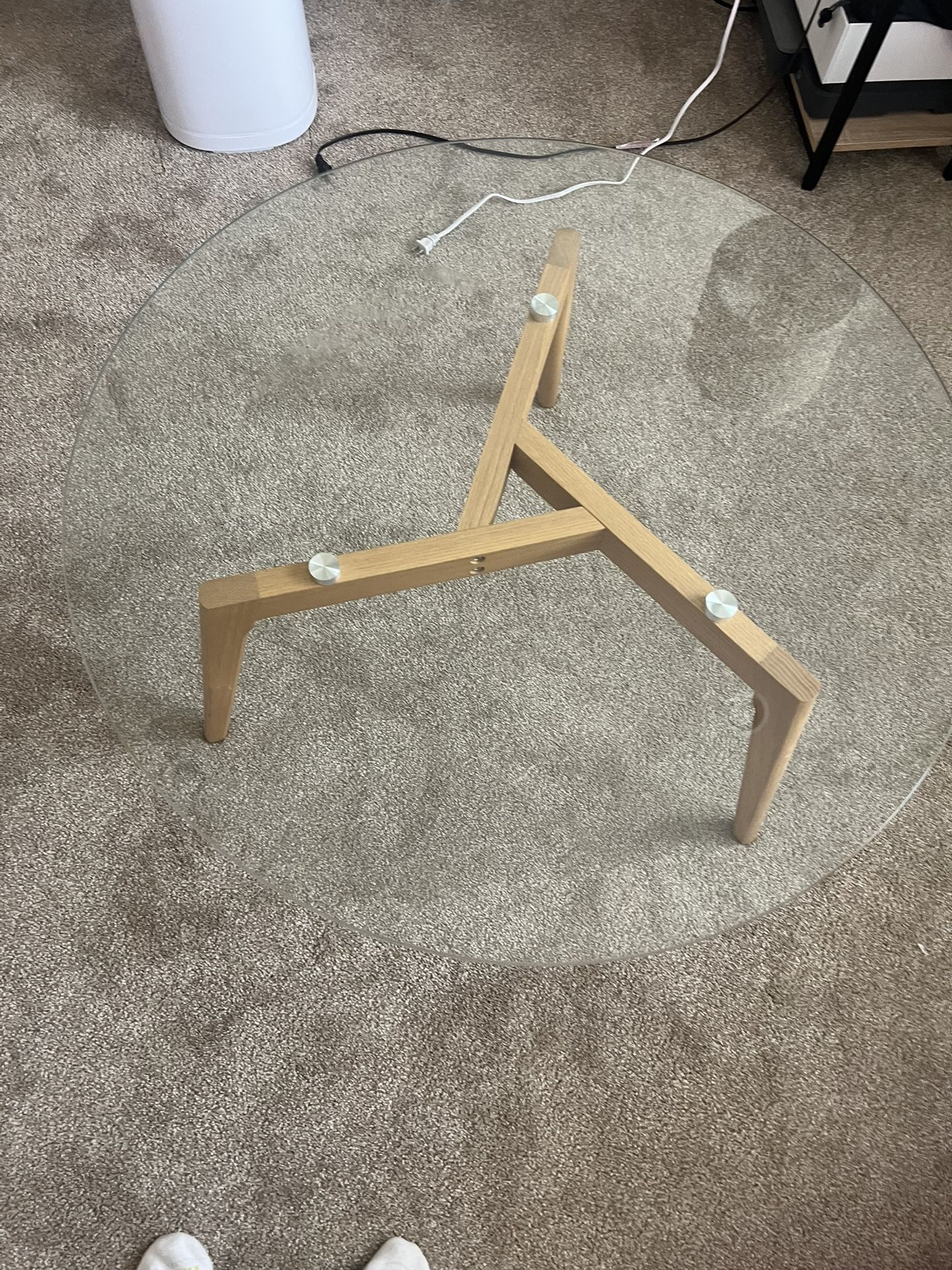 Glass Coffee Table - like new