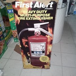 First Alert Heavy Duty Multi Purpose Fire Extinguisher 