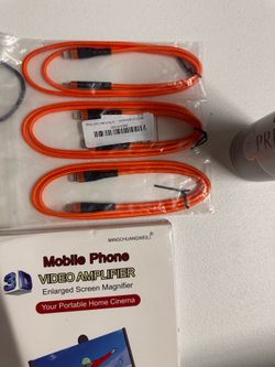 Heavy Duty Braided USB-C to Lightning Charging Cable