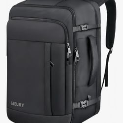 55L Carry On Backpack, Extra Large Travel Backpack for Men & Women, Expandable 60L Big Capacity Bag For Airplanes, Travel Gifts for Men Women, Fits 18