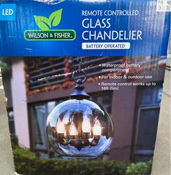 Glass Chandelier