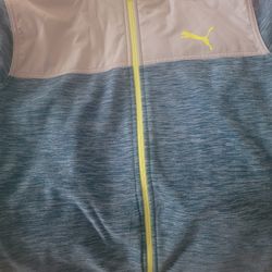 Kids Puma Zip Up Sweater 