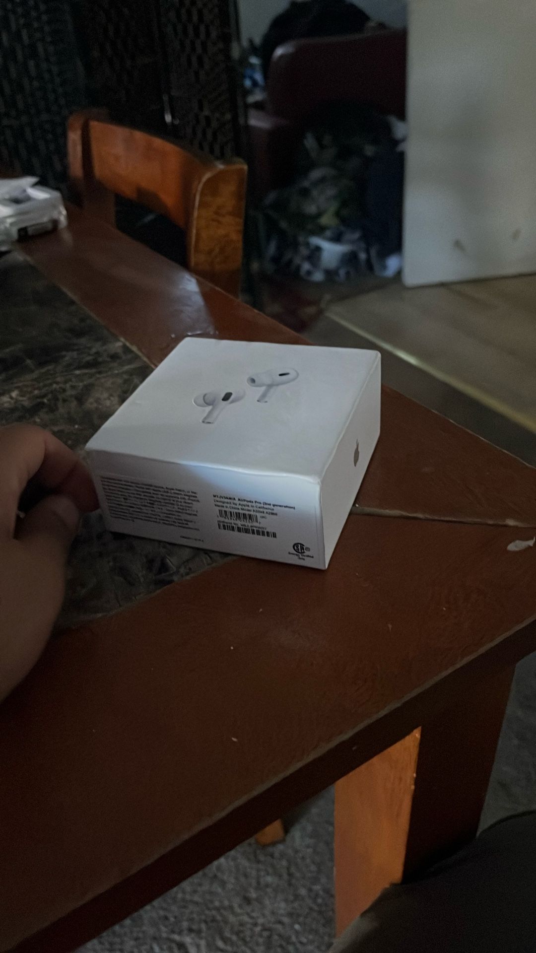 2nd gen airpod pros in box