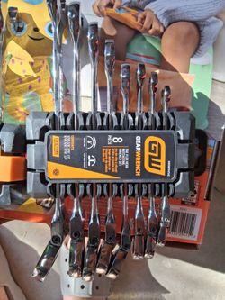 Gearwrench 8 piece sae ratcheting wrenches