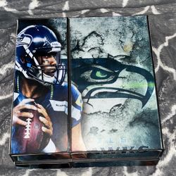 Seahawks theme PS4 With Controllers. 