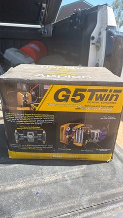 G5 TWIN REFRIGERANT RECOVERY MACHINE