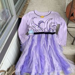 Costume Ursula Disney Villain Sz. L. Dress