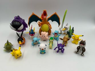 Pokemon Toys LOT OF 16 POKEMON Figures Toys Nintendo Collectibles Action Figures Pikachu