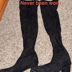 Women’s Knee High Black Boots