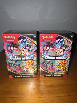 Pokemon Chaos Rising Booster Bundle
