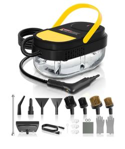 Gautye Steam Cleaner, 1.6Quarts Tank, Portable Steamer for Cleaning