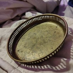Vintage Brass Tray