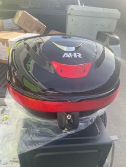 Rear seat storage bike