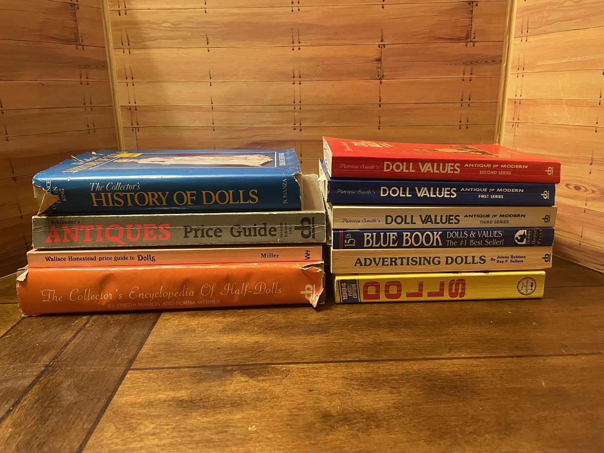 Antique Doll Reference Price Guides Books Lot Of 10