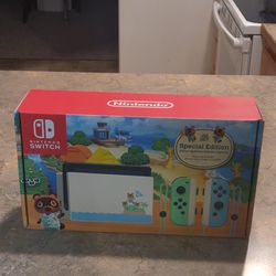 Nintendo Switch Animal Crossing Edition New In Box