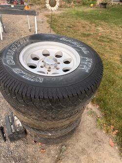 Selling rim and tires