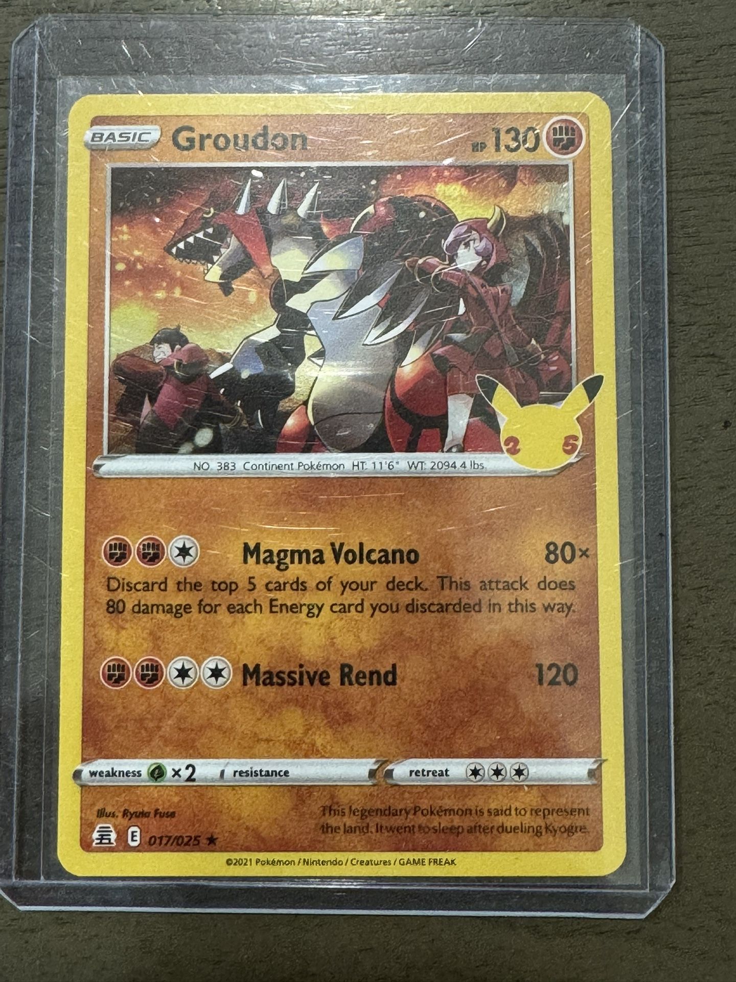 Groudon Holo